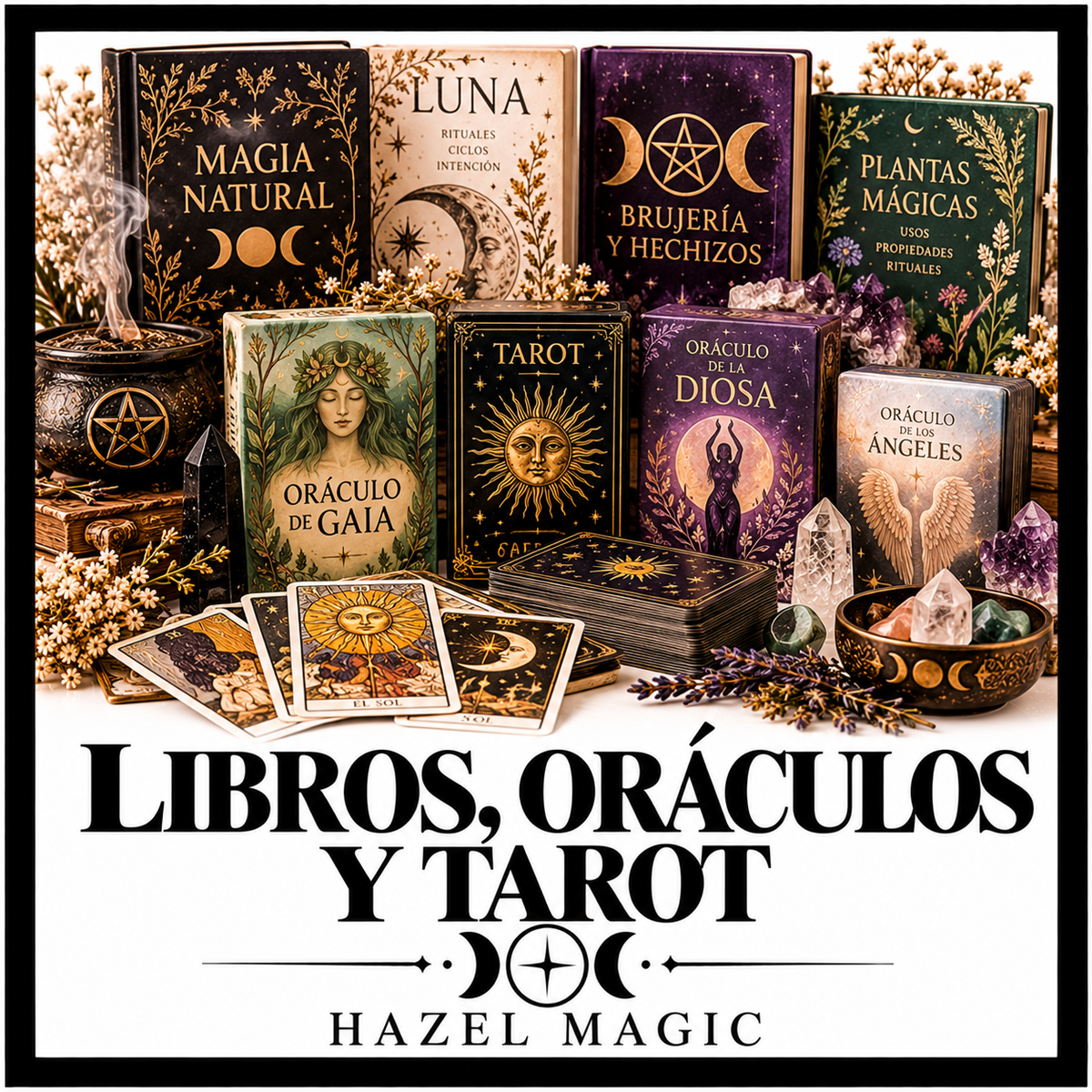 LIBROS, ORÁCULOS Y TAROT