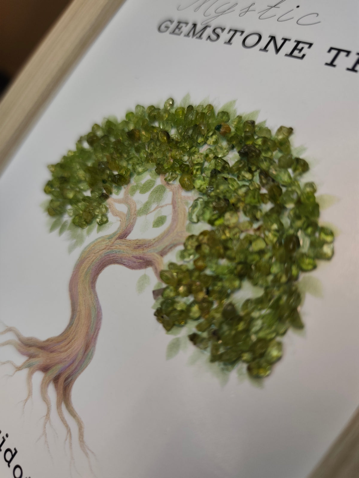 Cuadro árbol de la Peridoto/Olivino