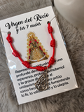 Pulsera 7 nudos Virgen del Rocío