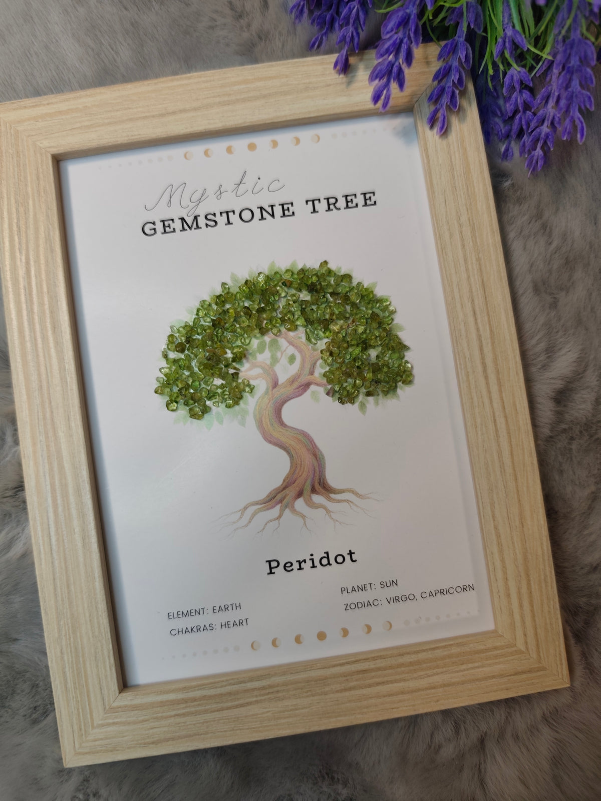 Cuadro árbol de la Peridoto/Olivino